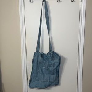 Denim Crossbody Purse